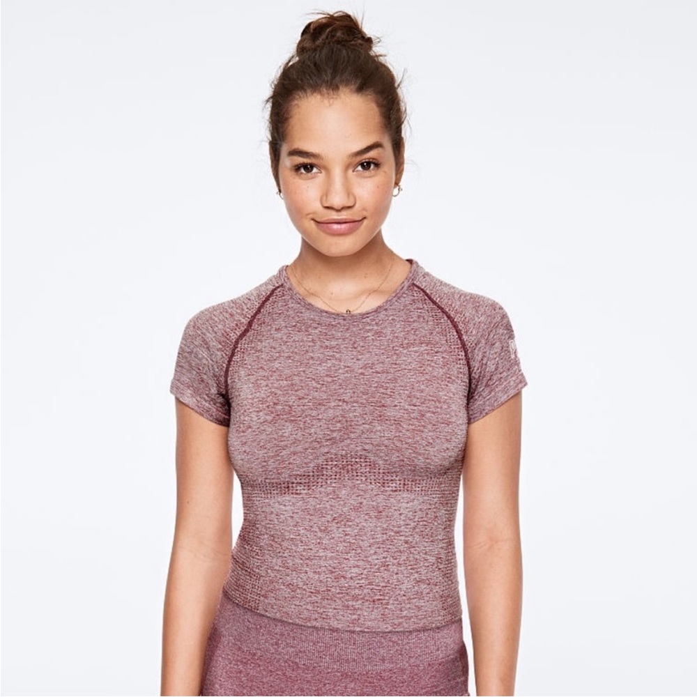 Victoria Secret PINK seamless Crop (red)